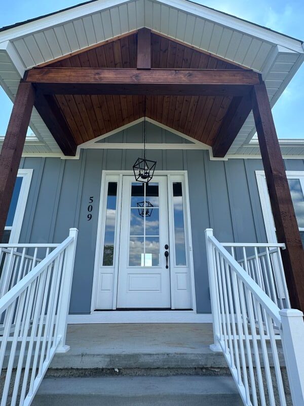 custom front porch